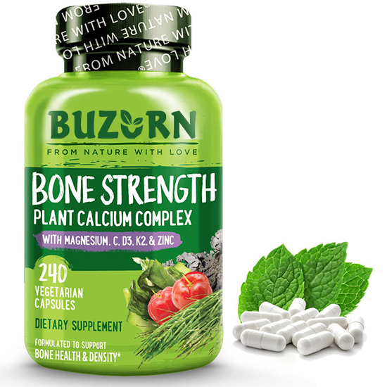 Buzorn Calcium Supplement for Bone Strength