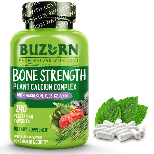 Buzorn Calcium Supplement for Bone Strength